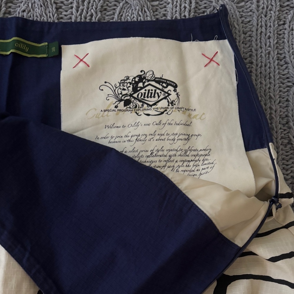 Oilily A-Line Skirt with Butterfly Design - Brand new, never worn. - Picture 8 of 8